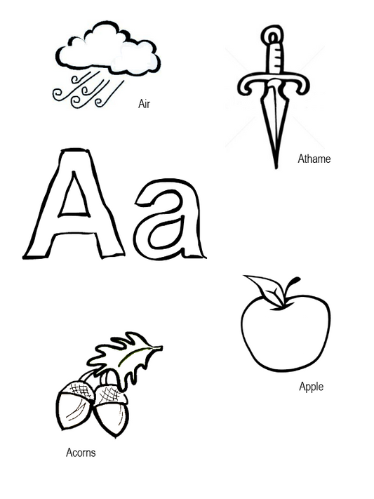 Alphabet Letter Pages