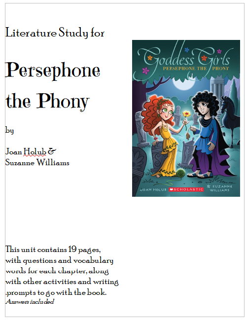 Persephone the Phony Book Study